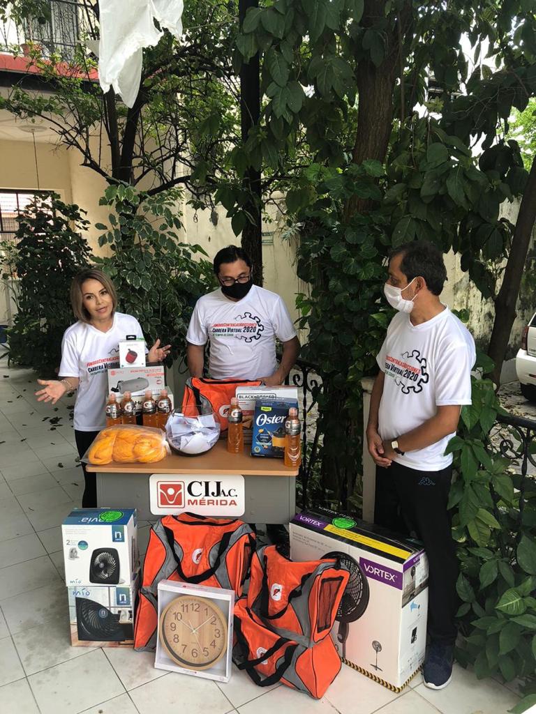 CIJ Yucatán celebró su primera carrera virtual “Contra las adicciones”