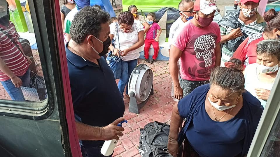 Solo pérdidas materiales en Dzilam de Bravo, sin pérdidas humanas