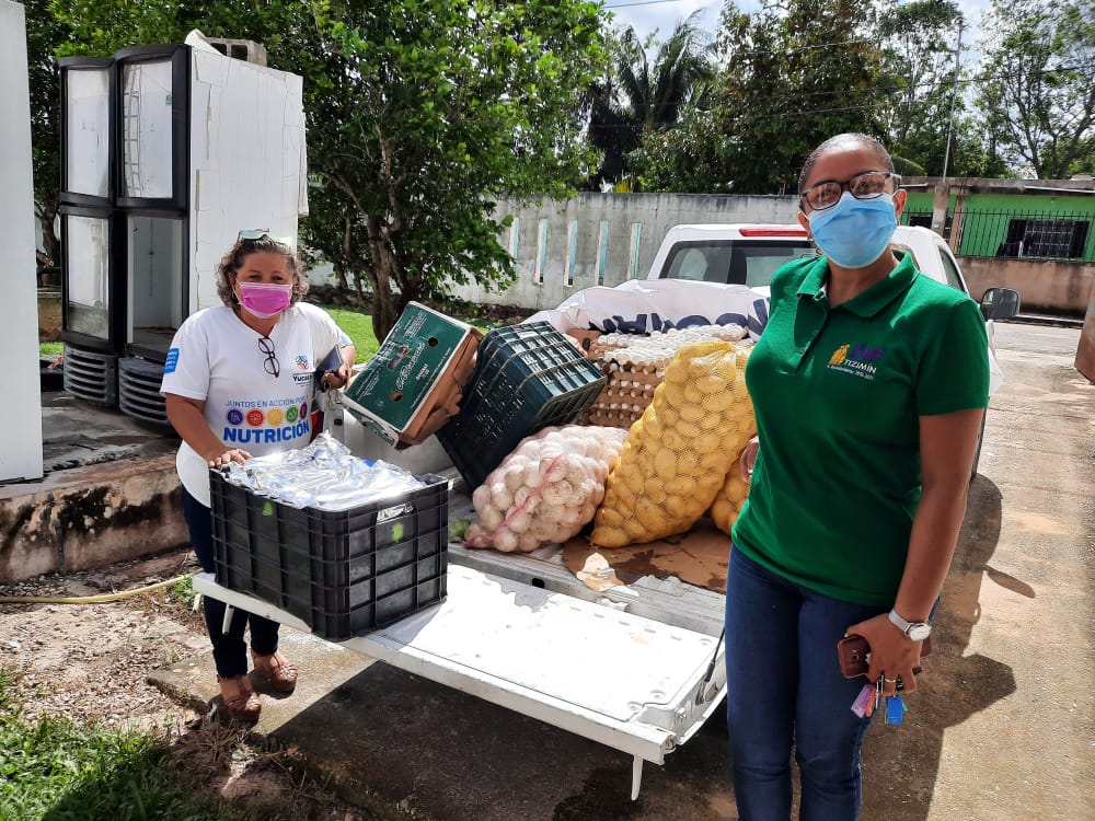 DIF Yucatán redobla acciones para apoyar oportunamente a familias afectadas por Zeta