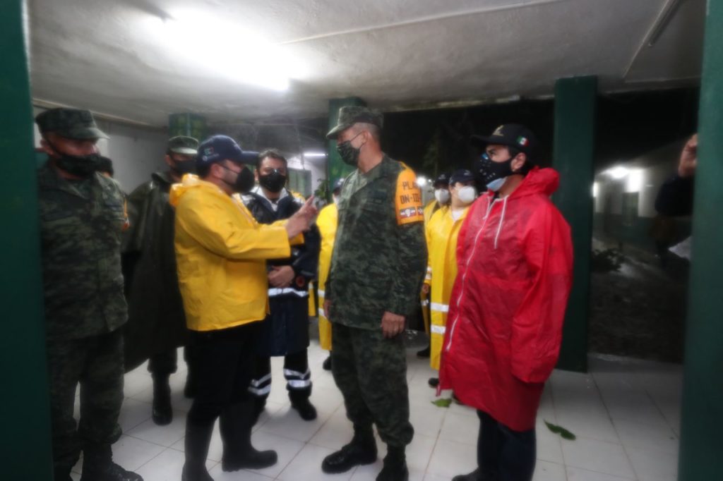 Lluvias fuertes e incidentes menores ocasiona la tormenta tropical “Gamma” en su paso por Yucatán