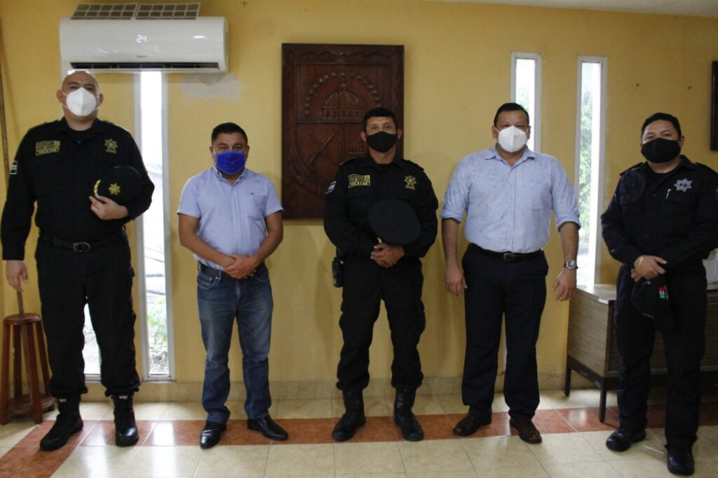 Presentan al nuevo director de seguridad pública y vialidad de Umán