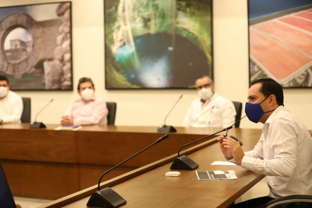 El Gobernador Mauricio Vila Dosal se reunió con integrantes del Comité de Expertos y Especialistas en Salud Pública y Privada, quienes remarcaron la importancia de reforzar las acciones para proteger la salud de la población en lo que resta del 2020