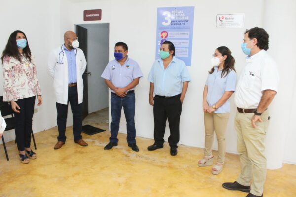 Inauguran Centro de Atención Médica en la comisaría de Poxilá