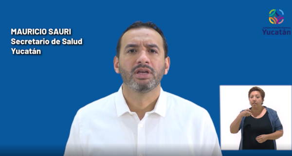 Llama el titular de la Secretaría de Salud, Mauricio Sauri Vivas, a no bajar la guardia y ser más responsables que nunca para tener una Navidad y un fin de año seguros