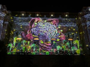 Se proyectará el nuevo videomapping “El jardín secreto”, para crear conciencia sobre la naturaleza