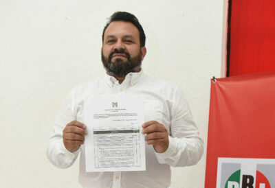 Warnel May Escobar contento de contender por el municipio de Izamal