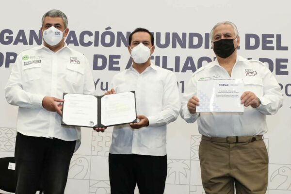 El Gobernador Mauricio Vila Dosal solicita afiliación del Consejo Consultivo de Turismo de Yucatán a la OMT