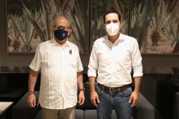El Gobernador Mauricio Vila Dosal reitera el apoyo de Yucatán al proyecto del Tren Maya