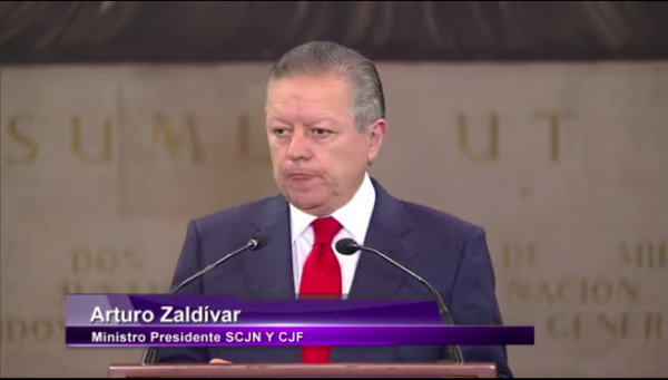 Arturo Zaldívar declinó a la ampliación de mandato