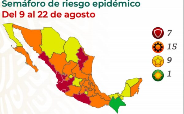 Yucatán continúa en semáforo amarillo del lunes 9 a domingo 22