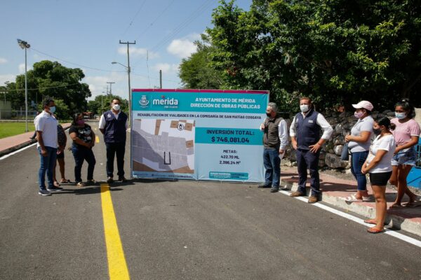 Con apoyo municipal, las comisarías meridanas tienen mayor desarrollo