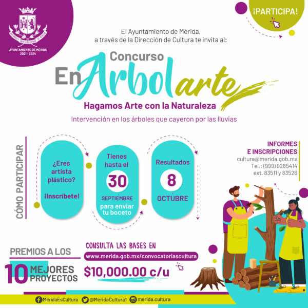 Abre el Concurso “EnArbolarte”, Hagamos arte con la Naturaleza