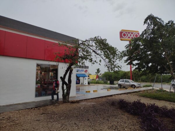 Asalto en Oxxo del fraccionamiento San Marcos, Ciudad Sustentable