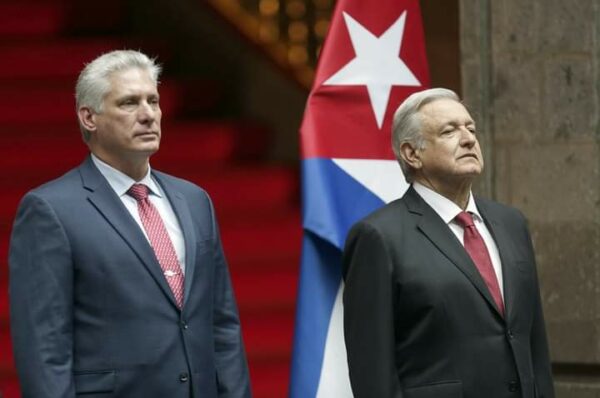 AMLO exigió a EE.UU. levantar el bloque económico que mantiene sobre Cuba