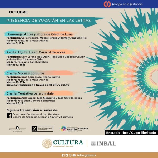 Letras yucatecas, a nivel nacional y en voz de sus autores