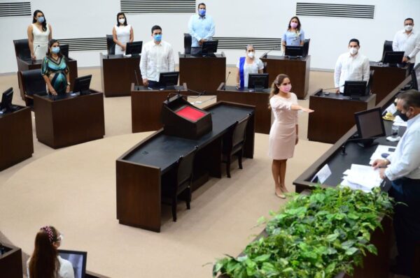 Entra en funciones nueva legislatura en el Congreso del Estado