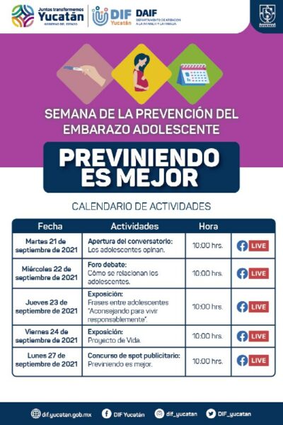 Con actividades virtuales, DIF Yucatán promueve la participación activa de adolescentes