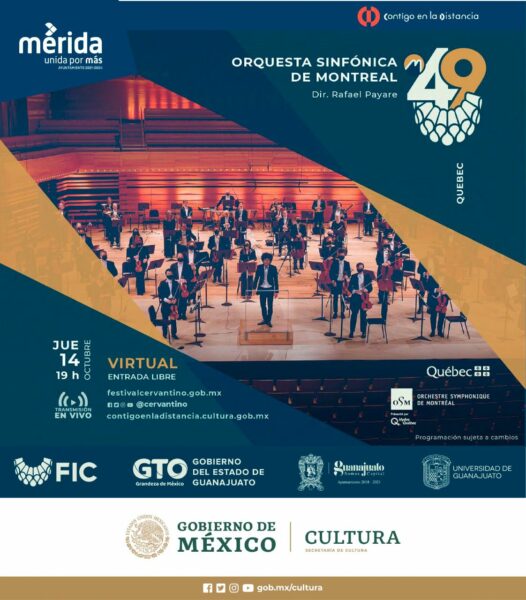 La ventana digital del Festival Internacional Cervantino llega a Mérida