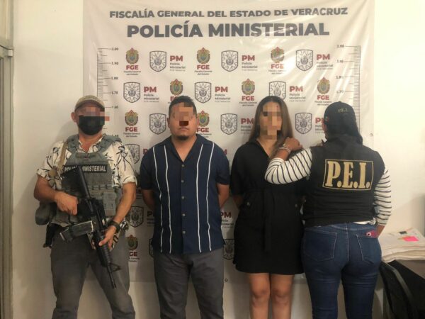 Detienen a pareja involucrada en el homicidio de un empresario radiofónico