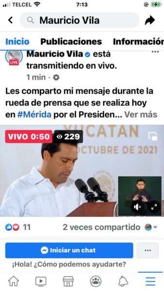 AMLO y su gabinete de seguridad destacan la labor del Gobierno de Mauricio Vila Dosal para mantener la paz y tranquilidad de Yucatán
