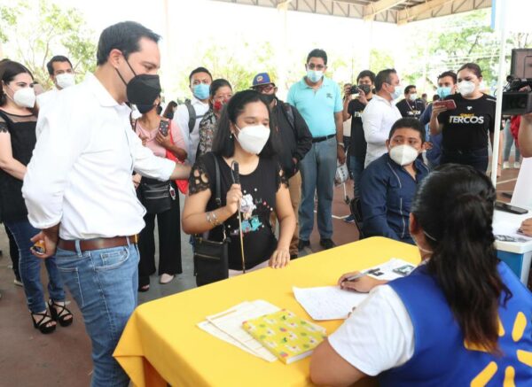 Personas con discapacidad encuentran en el Gobierno de Mauricio Vila Dosal el respaldo para obtener una oportunidad de empleo