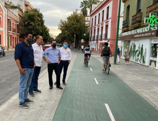 El Gobernador Mauricio Vila Dosal conoce en Sevilla las acciones que la colocan entre las mejores ciudades en el mundo para ciclistas y peatones