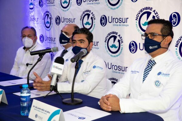 Urólogos exhortan a la población yucateca a perder el miedo y detectar a tiempo el cáncer de próstata