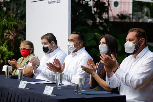 El alcalde Renán Barrera preside el lanzamiento de la marca #VisitMéridaMX