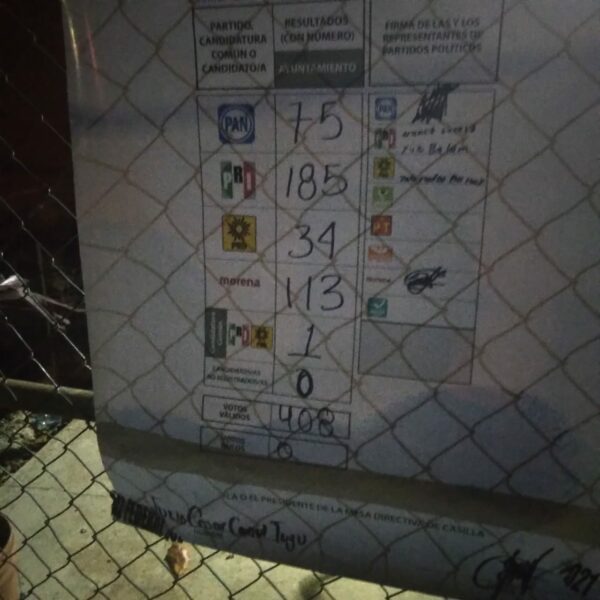 El PRI refrenda victoria en Uayma