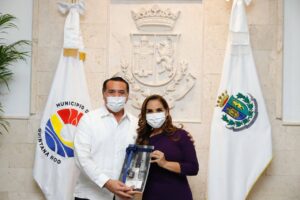 Firman los municipios de Mérida y Benito Juárez carta de intención para establecer la cooperación de ambas ciudades