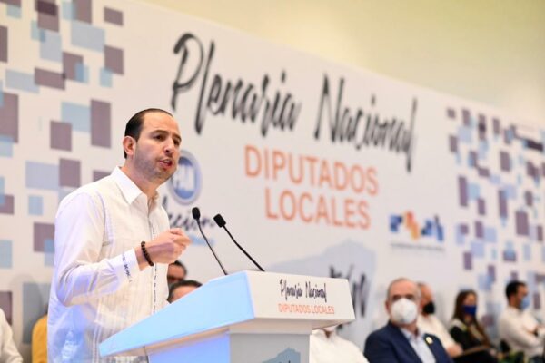 Marko Cortés llamó a la unidad panista y crear un frente contra AMLO