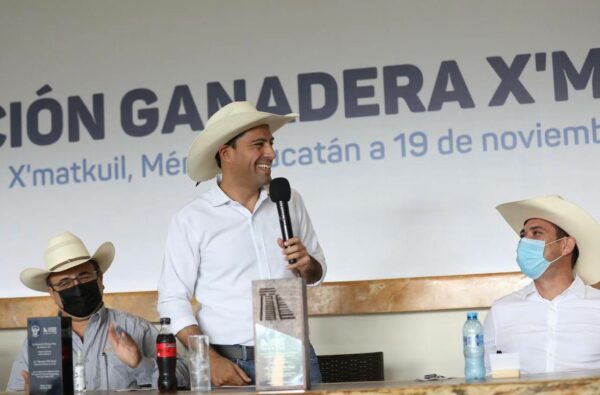 Con apoyos al sector ganadero, el Gobernador Mauricio Vila Dosal continúa impulsando la recuperación económica del campo yucateco