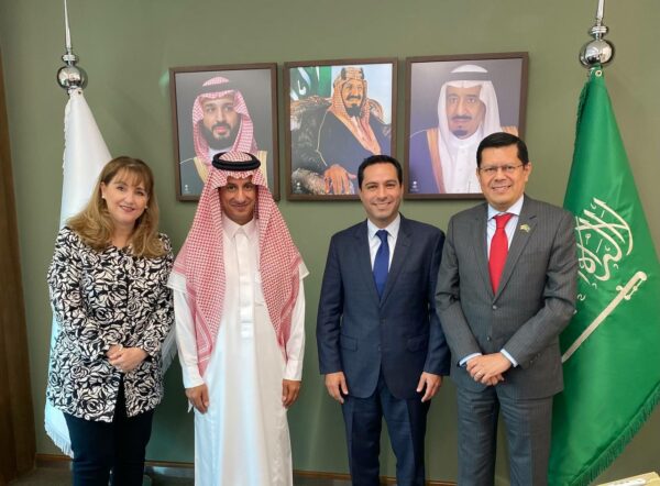 El Gobernador Mauricio Vila Dosal promueve a Yucatán como proveedor de los proyectos turísticos más importantes de Arabia Saudita