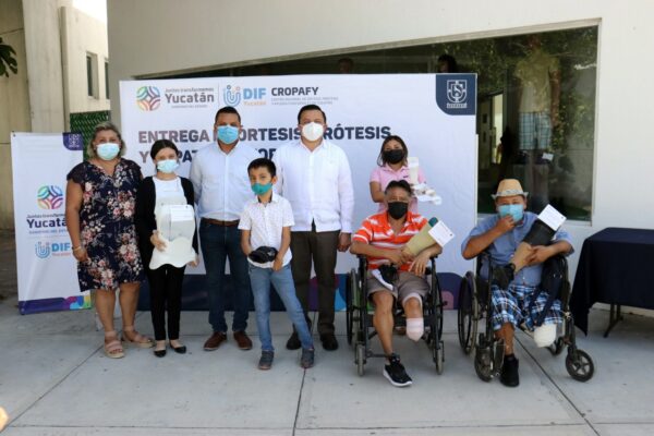 DIF Yucatán refuerza compromiso con mejorar la calidad de vida de personas con discapacidad
