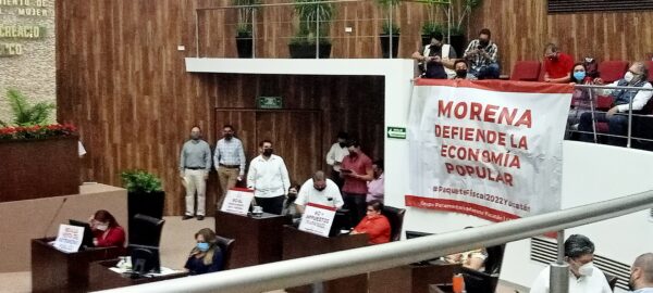 Congreso del estado aprobó la ley de hacienda