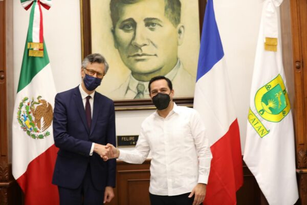 Yucatán y Francia establecen acuerdos en materia educativa