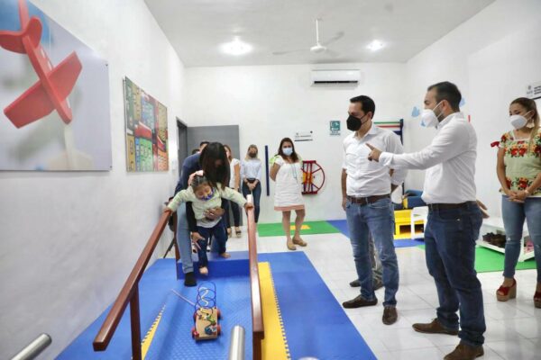 Yucatán, a la vanguardia en rehabilitación pediátrica