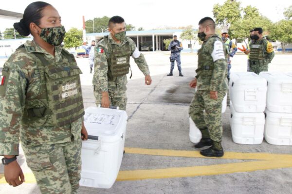 Arriba al estado un nuevo lote de 240 mil vacunas contra el Coronavirus