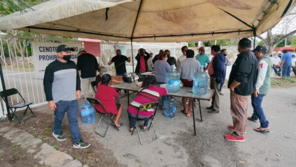 Un “grupo minoritario” de ejidatarios de Chablekal bloqueó la zona arqueológica de Dzibichaltún