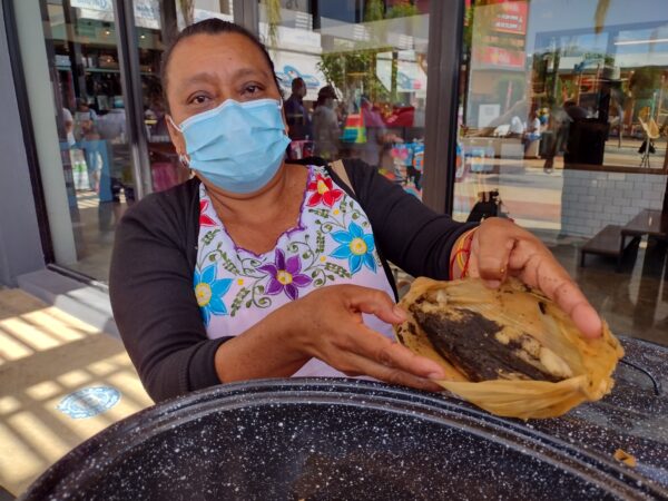 El tamal milpero, la estrella de la Feria Nacional del Tamal