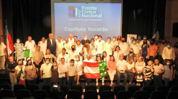 Yucatán se une al Frente Cívico Nacional para salvar la democracia en 2024
