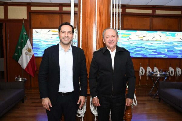 Se reúne el Gobernador Mauricio Vila Dosal con el titular de la Semar, Almirante José Rafael Ojeda Durán, para dar seguimiento a importantes proyectos para el desarrollo de Yucatán