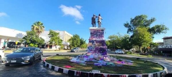 Ayuntamiento de Mérida no procederá contra quienes intervinieron los monumentos