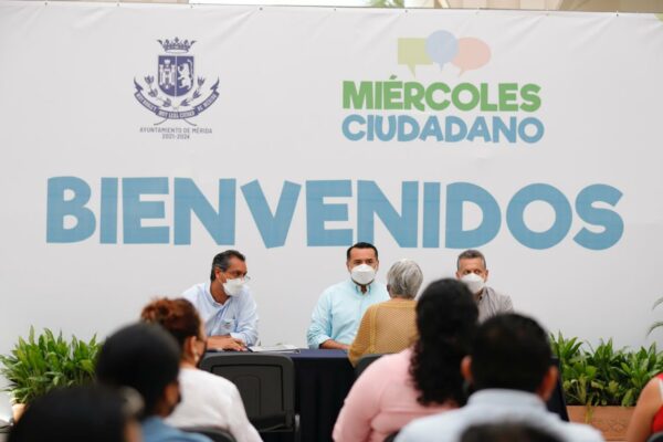 Ayuntamiento de Mérida retomó el “Miércoles Ciudadanos” con protocolos de bioseguridad