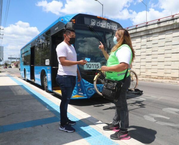 El pago de la tarifa de la nueva ruta Periférico del sistema de transporte metropolitano “Va y ven" será únicamente con tarjeta inteligente