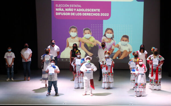 Niñas, Niños y Adolescentes de Yucatán promueven el respeto a sus derechos