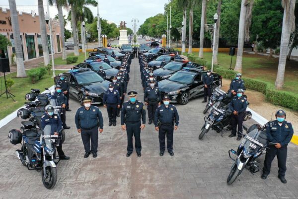 La Policía Municipal de Mérida refuerza las estrategias de seguridad en el centro histórico