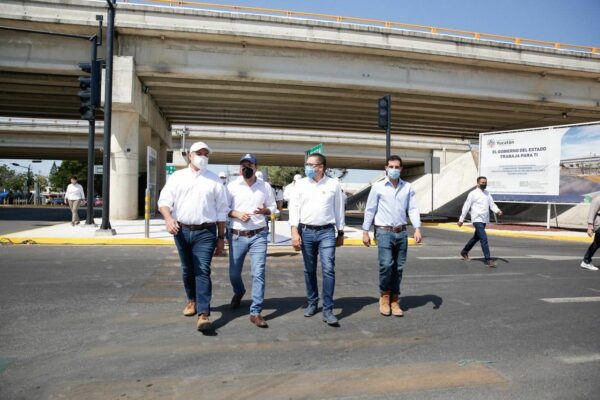 Se transforma la movilidad en Yucatán, con más mejoras a glorietas y al Anillo Periférico de Mérida