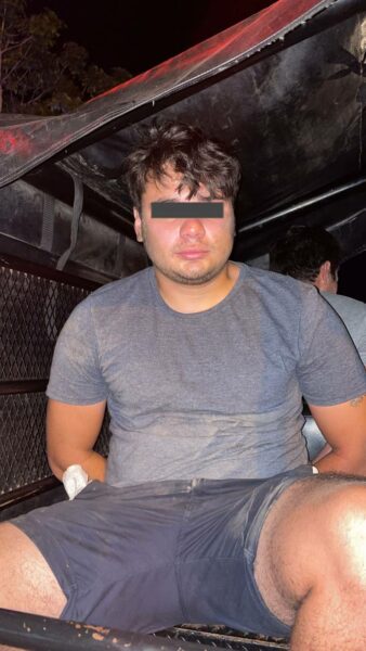 Detenidos dos ebrios por disparos en la vía pública