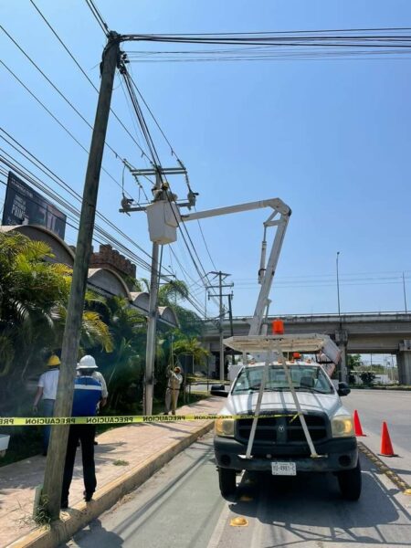Fallas en el servicio eléctrico generó 300 reportes en Ayuntatel